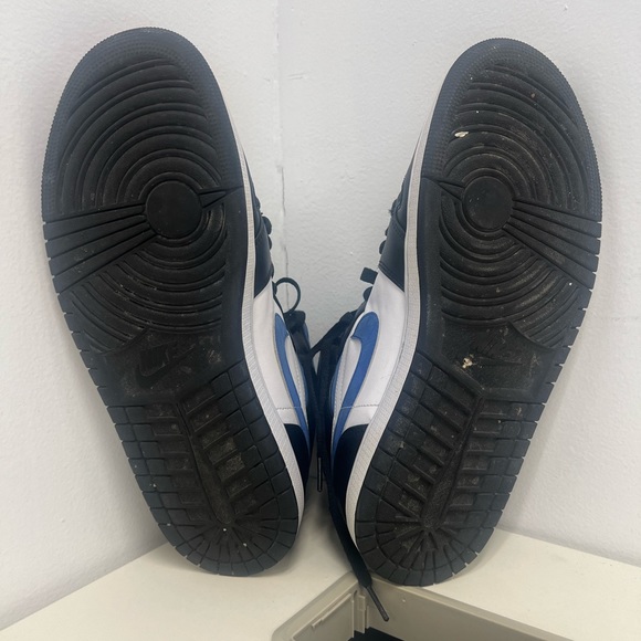 Nike Air Jordan 1 Racer Blue Black White - Picture 6 of 6
